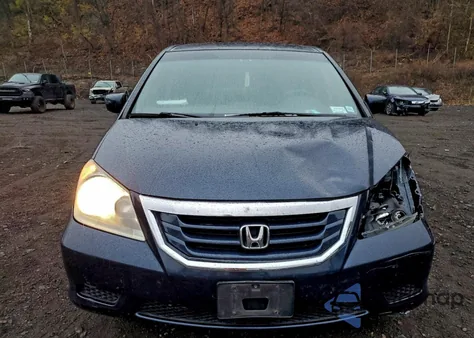 2010 Honda Odyssey Ex z USA, uszkodzony, nr VIN 5FNRL3H49AB057534